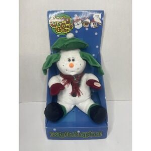 NIB 8" Crazy Cap Guy Hat Spinning Snowman l Plush Playtronix Let It Snow